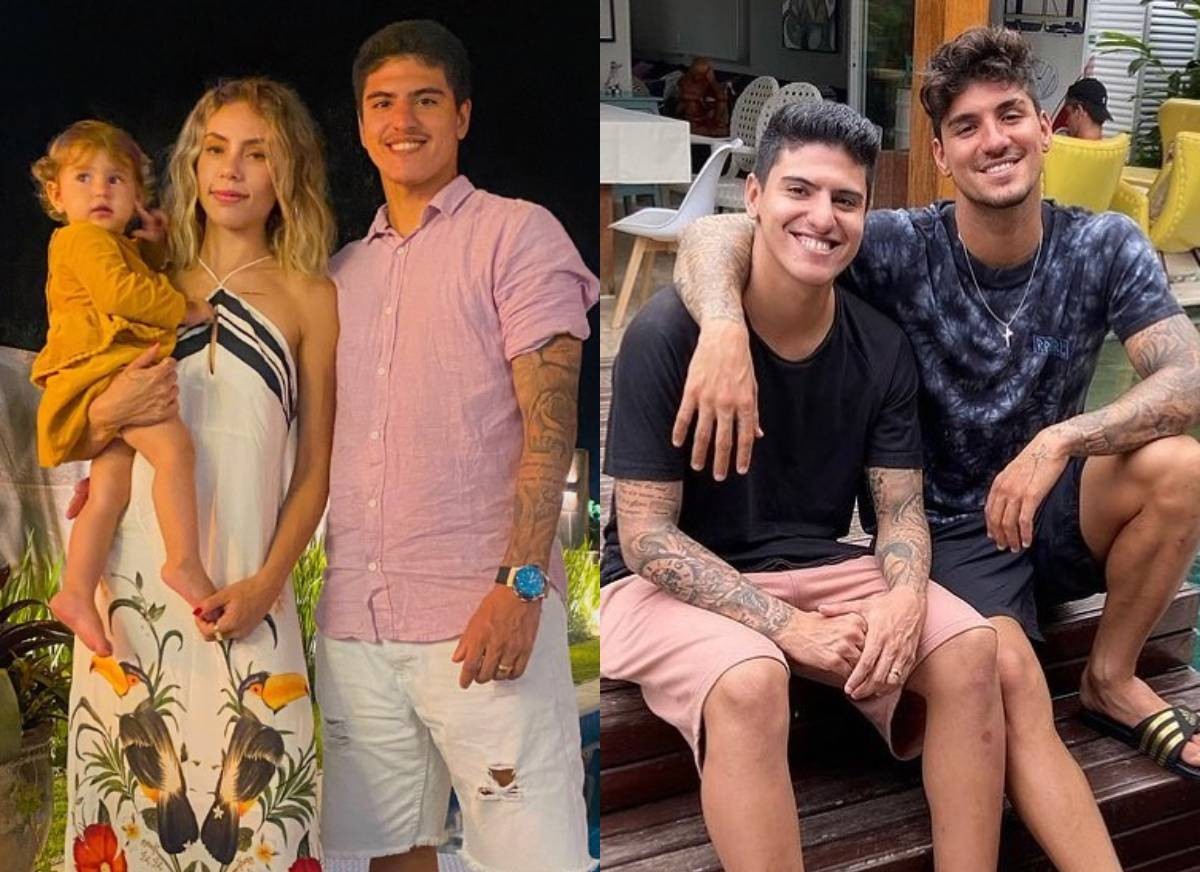 Bruna é casada com Felipe Medina, com quem tem um filho, irmão de Gabriel Medina (Foto: Reprodução/Instagram)