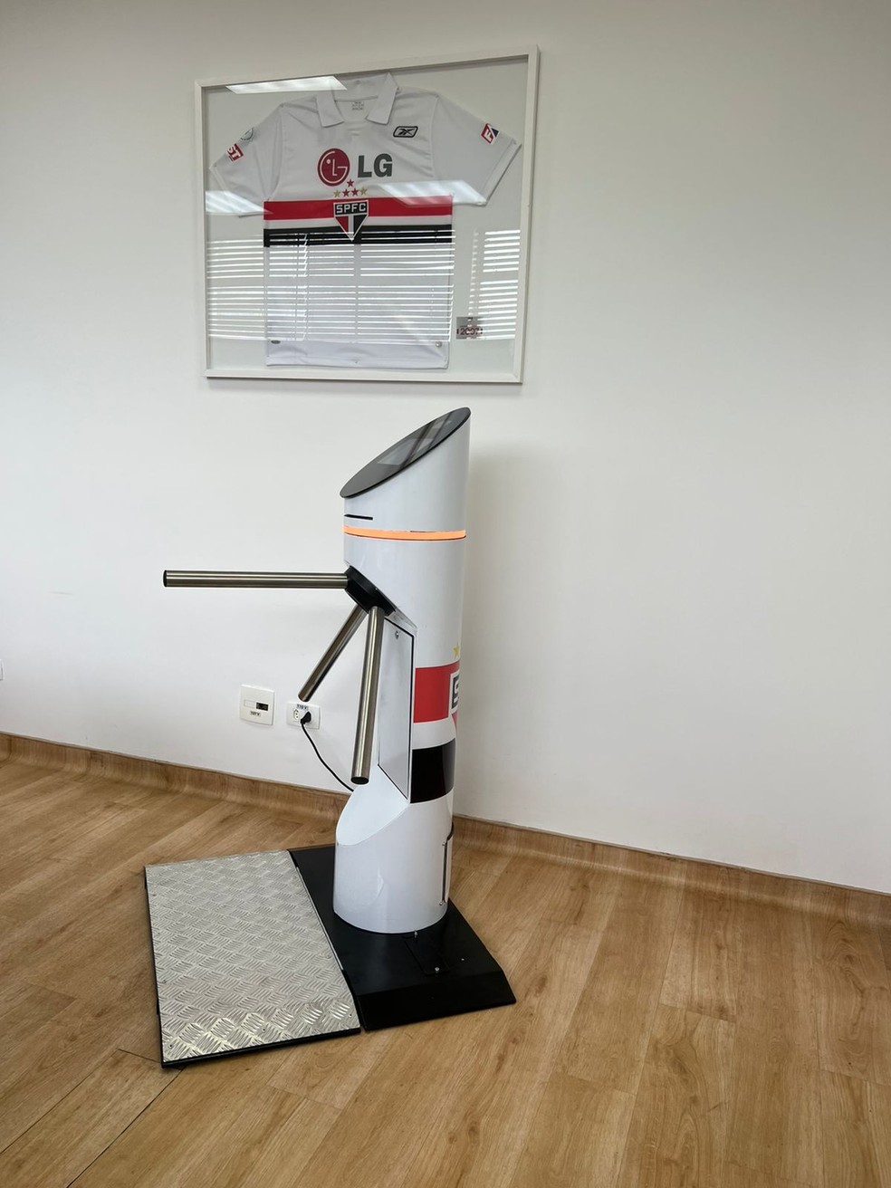 Novas catracas serão instaladas no estádio do São Paulo, o Morumbi — Foto: Divulgação