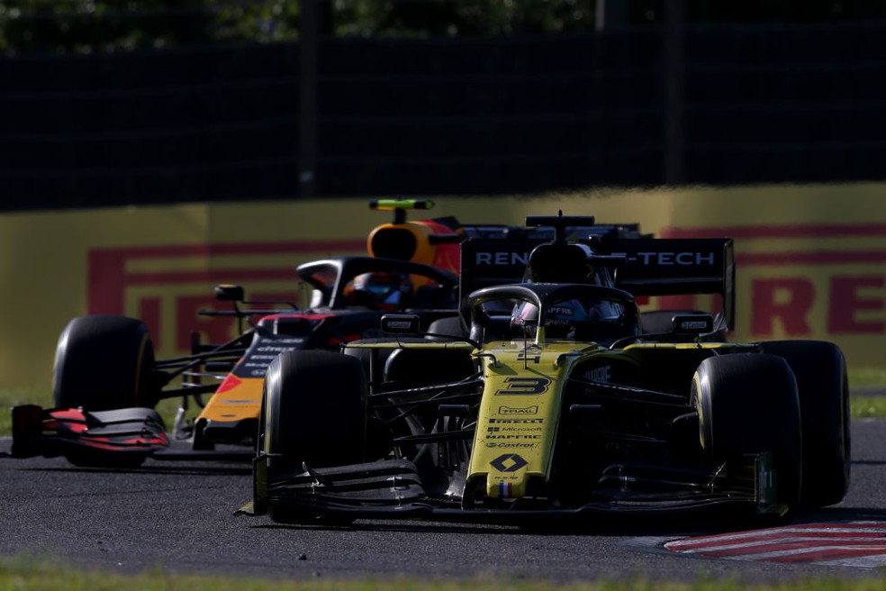 Daniel Ricciardo no GP do Japão de 2019 — Foto: Charles Coates/Getty Images