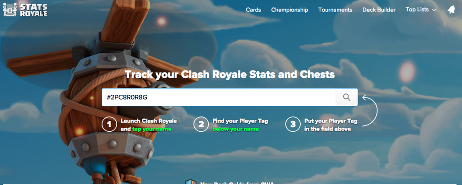 clash royale stats download free