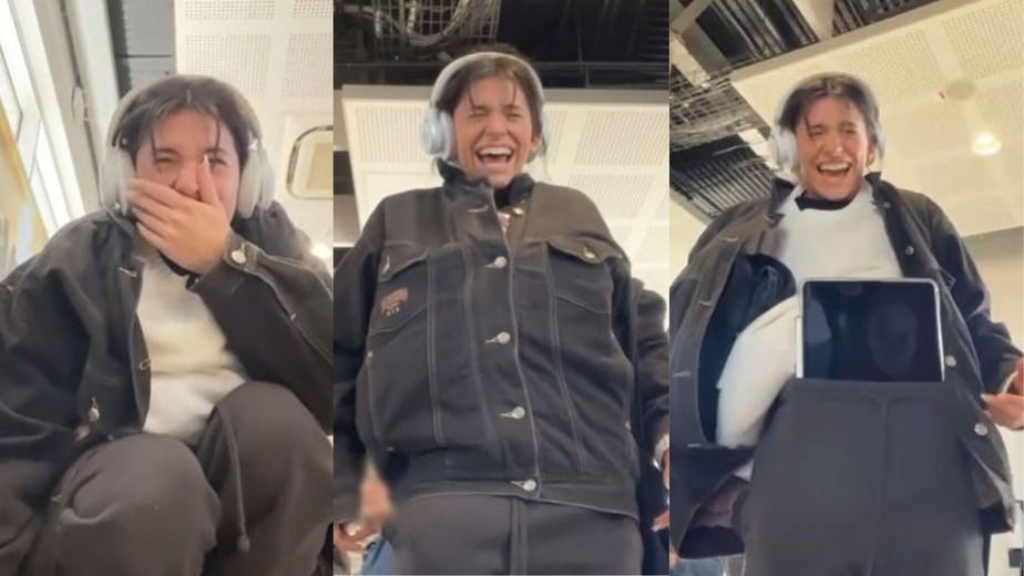 Adriana vestiu quase 6kg de roupa para tentar evitar o pagamento de uma multa de US$ 65