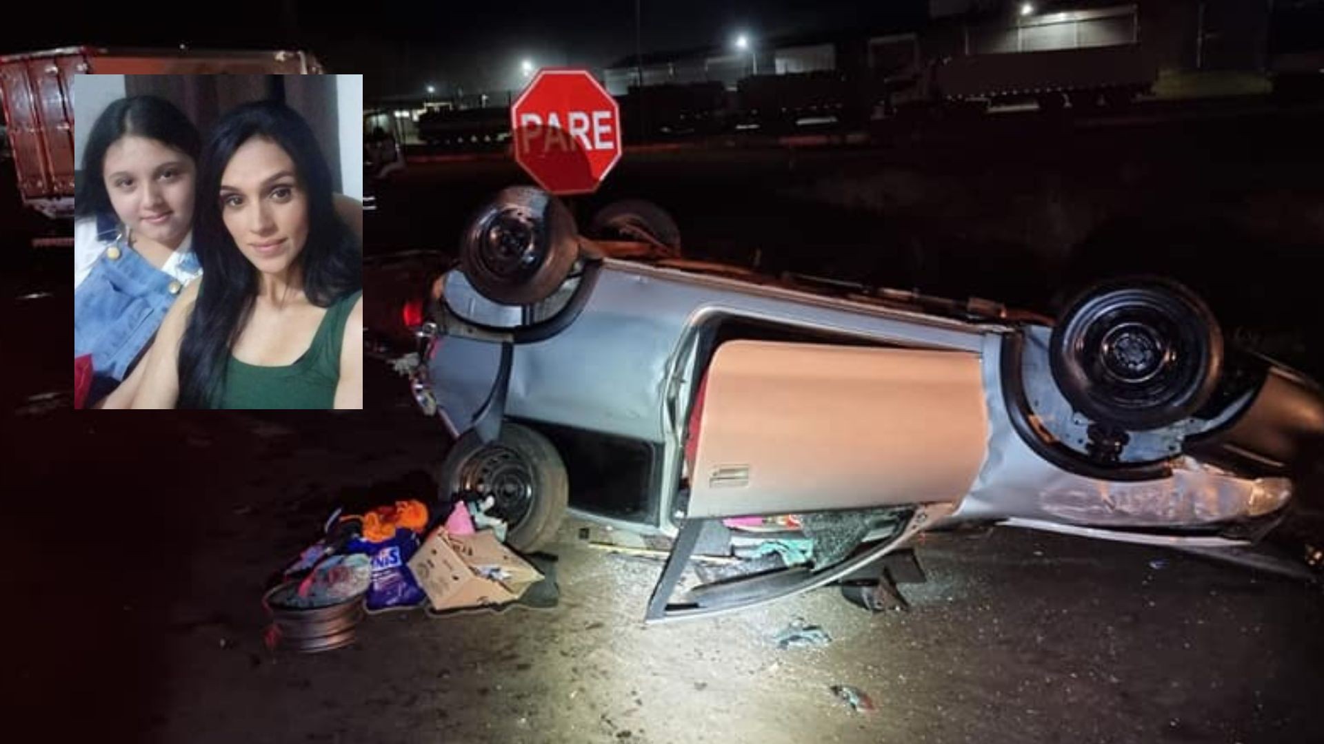 Mãe de criança de 11 anos vítima de acidente entre carro e caminhão morre em hospital