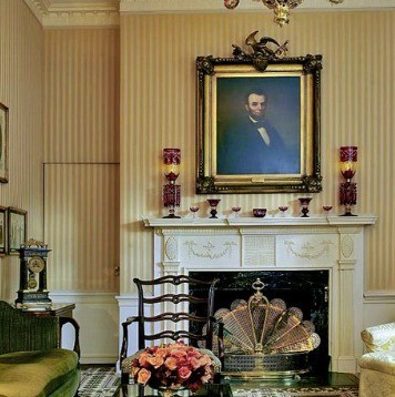 Quarto Lincoln, na Blair House — Foto: Divulgação/Blair House