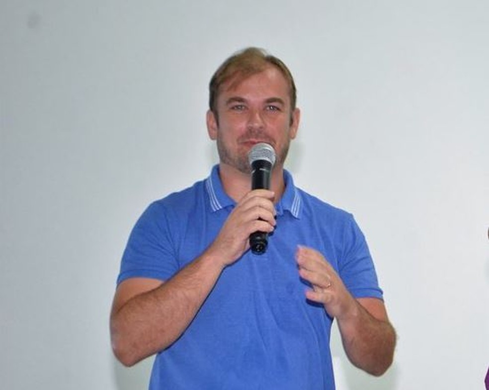 Adriano Poffo, prefeito de Ibirama  — Foto: Reprodução