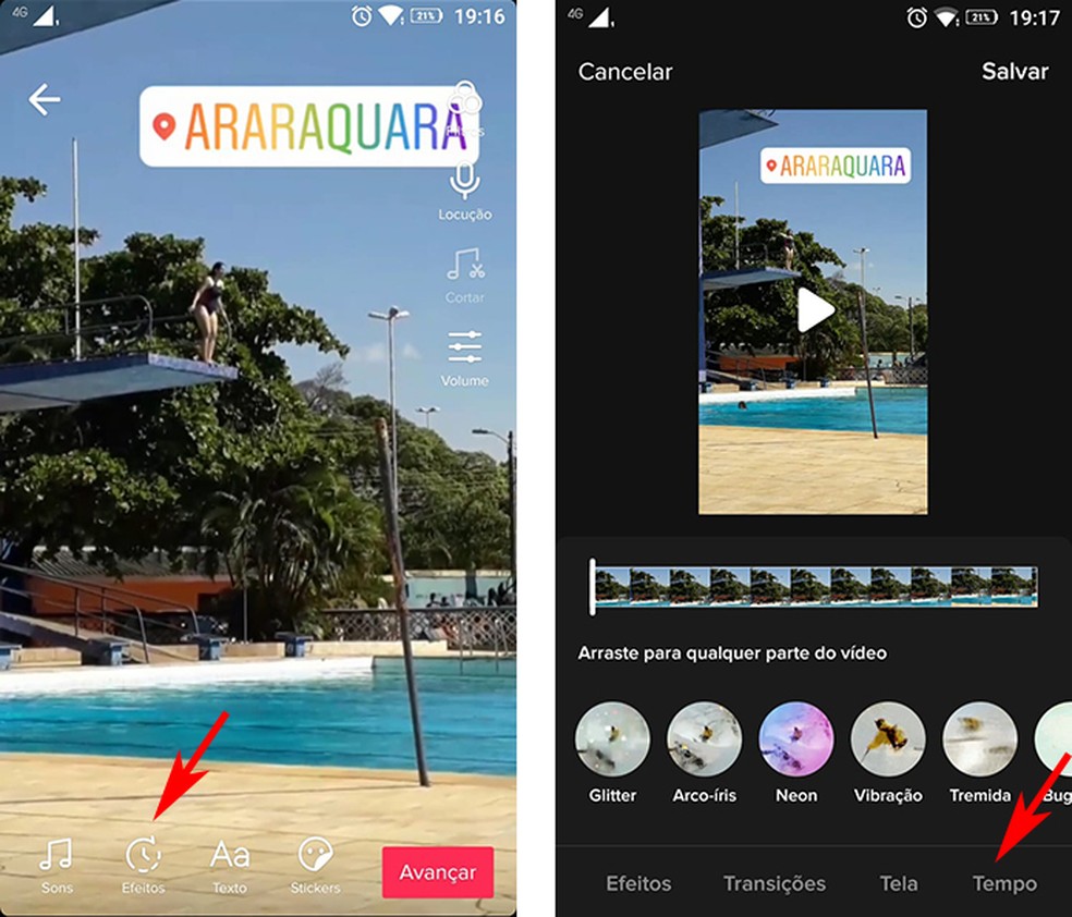 como colocar o modo reverso no tiktok e gravar video com efeito invertido redes sociais techtudo