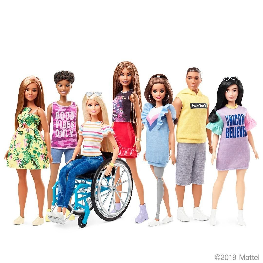 Barbie fashionistas 2019 (Foto: Mattel)