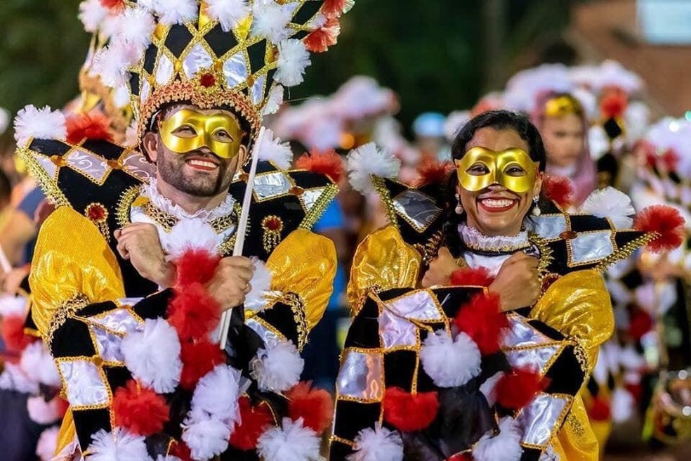 Bloco 'Os Apaixonados' no Carnaval 2019 — Foto: Divulgação