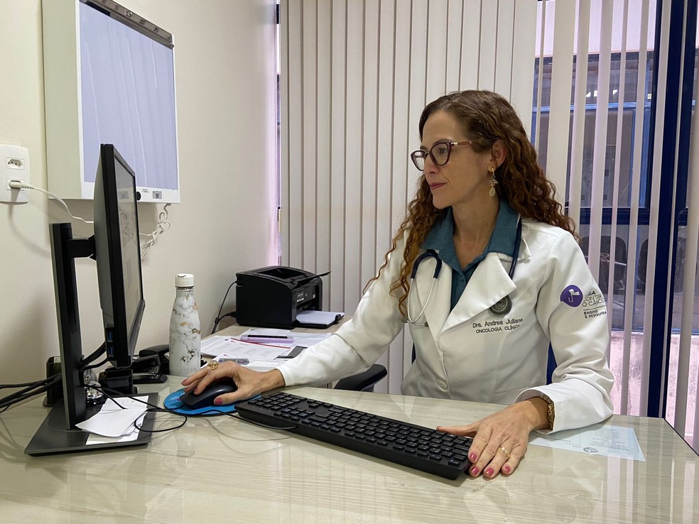 Oncologista Andrea Juliana, que é responsável pela pesquisa no RN — Foto: Divulgação