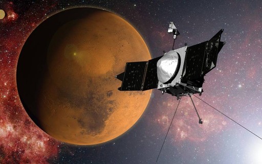 NASA detecta metal na atmosfera de Marte