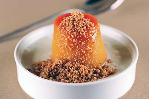 Pudim Abade, doce típico de Braga, em Portugal (Foto: Divulgação)