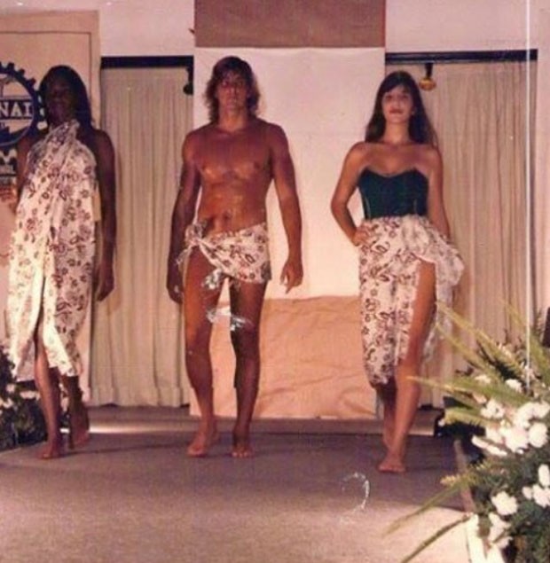 Modelos desfilam com Ivete Sangalo (Foto: Reprodução)
