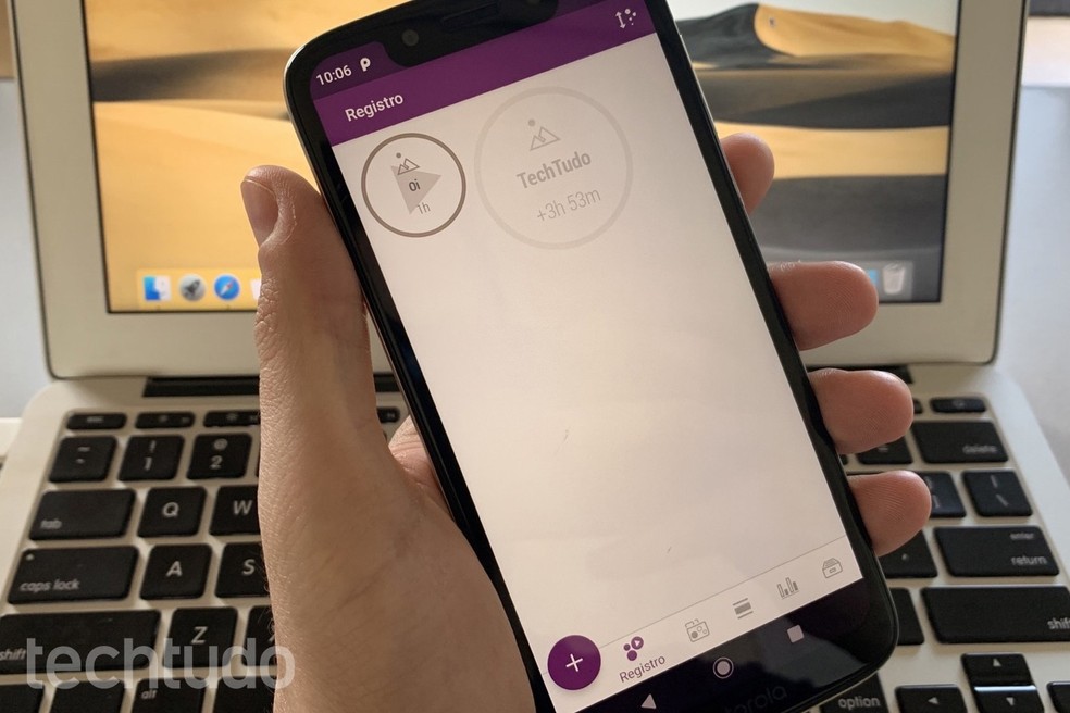 Planejador de Tempo é um app organizador que pode auxiliar o foco na conclusão de tarefas — Foto: Helito Beggiora/TechTudo