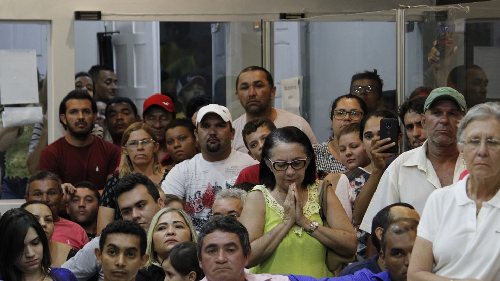 População acompanha eleição da Mesa Diretora da Câmara Municipal de Santa Cruz, RN  — Foto: Wallace Azevedo