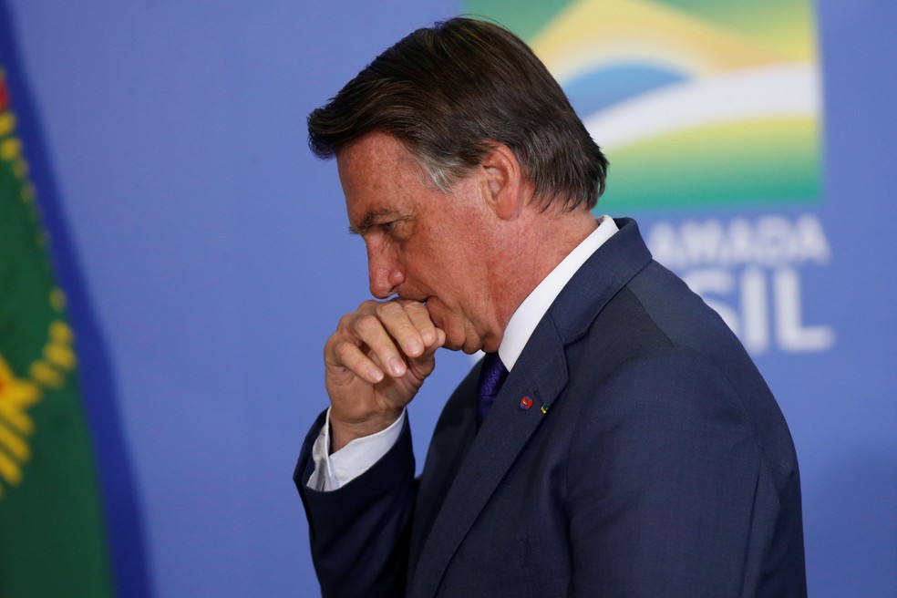 O presidente Jair Bolsonaro em imagem de 2 de setembro de 2021 — Foto: Adriano Machado/Reuters