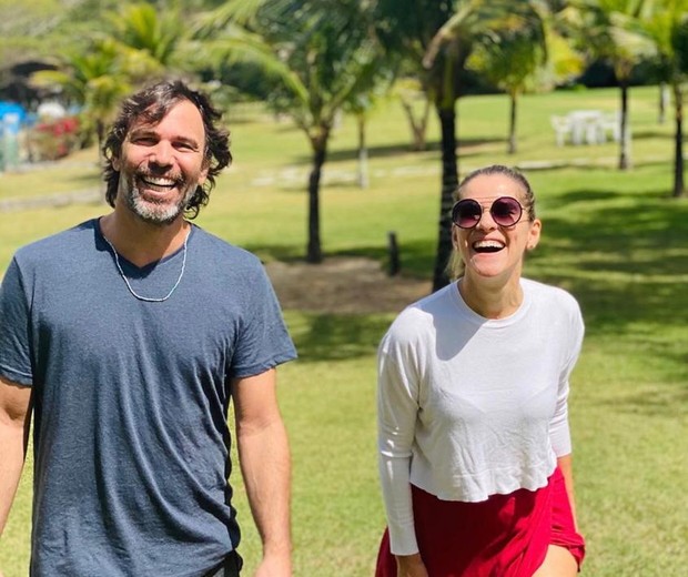 Marcelo Faria e Ingrid Guimarães são primos (Foto: Reprodução/Instagram)