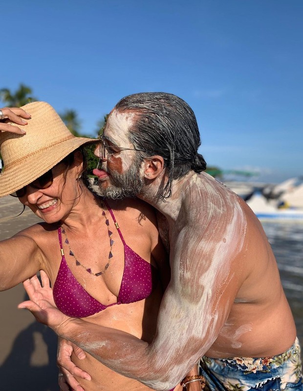 Fátima Bernardes e Túlio Gadêlha (Foto: Reprodução/Instagram)