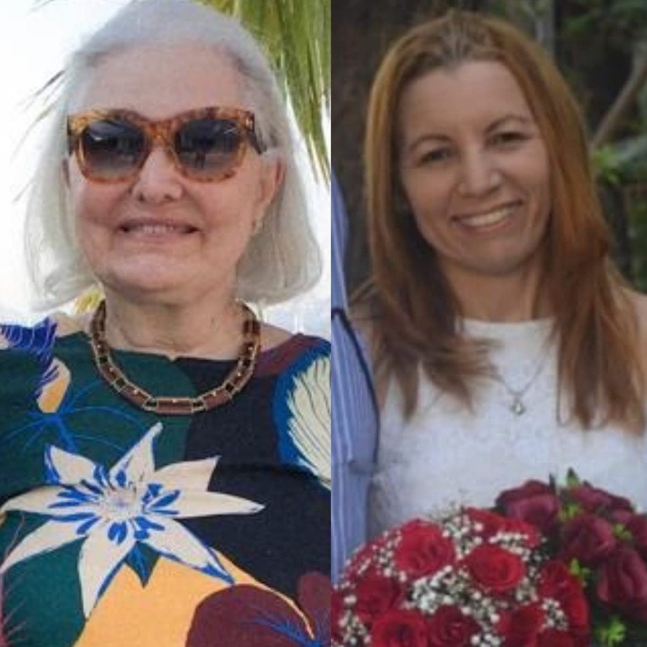 Martha Maria Lopes Pontes e Alice Fernandes da Silva, que foram encontradas mortas no apartamento