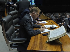 O deputado João Campos (PSDB-GO), autor do projeto da chamada &#39;cura gay&#39; (Foto: Zeca Ribeiro/Câmara dos Deputados)