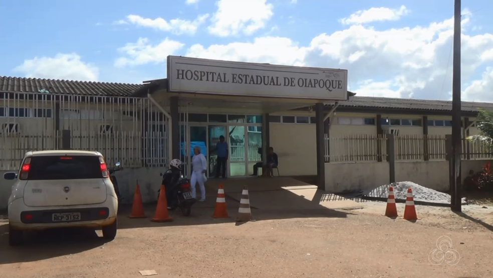 Transtornos são registrados no Hospital Estadual de Oiapoque (Foto: Reprodução/Rede Amazônica)