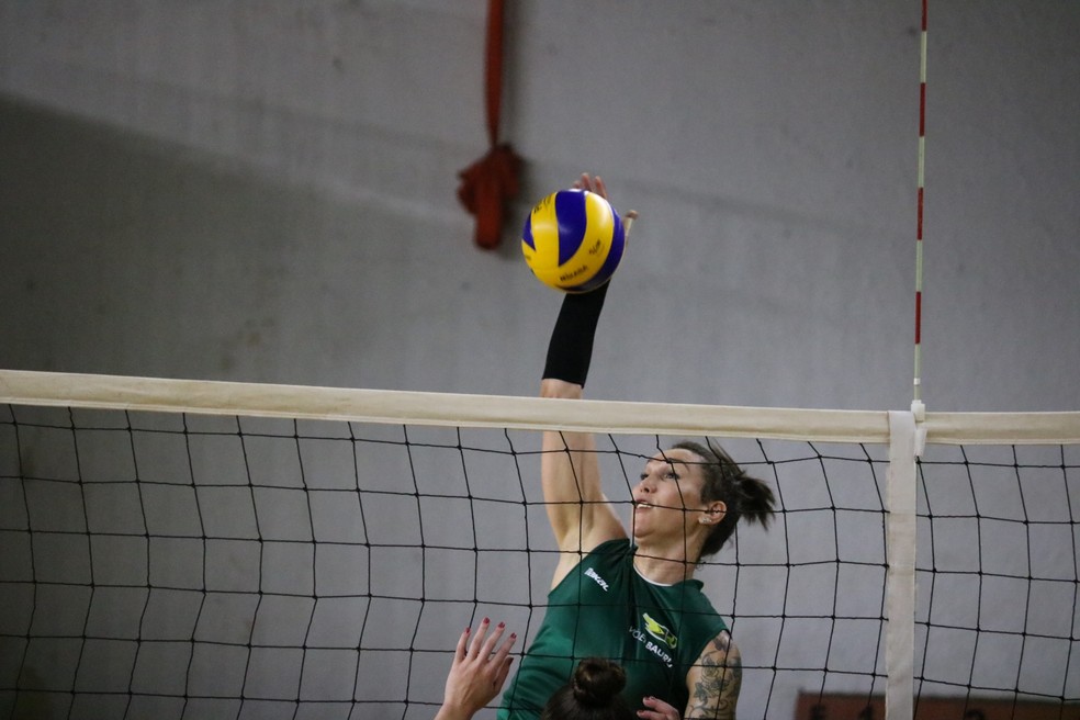 Tiffany afirma que tem força de uma mulher forte (Foto: Marcelo Ferrazoli / Vôlei Bauru)
