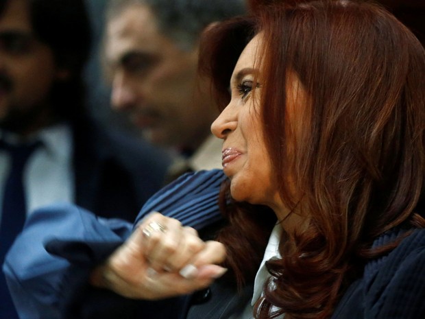 Ex-presidente argentina Cristina Kirchner foi a tribunal federal nesta quarta-feira (11) (Foto: Agustin Marcarian/ Reuters)