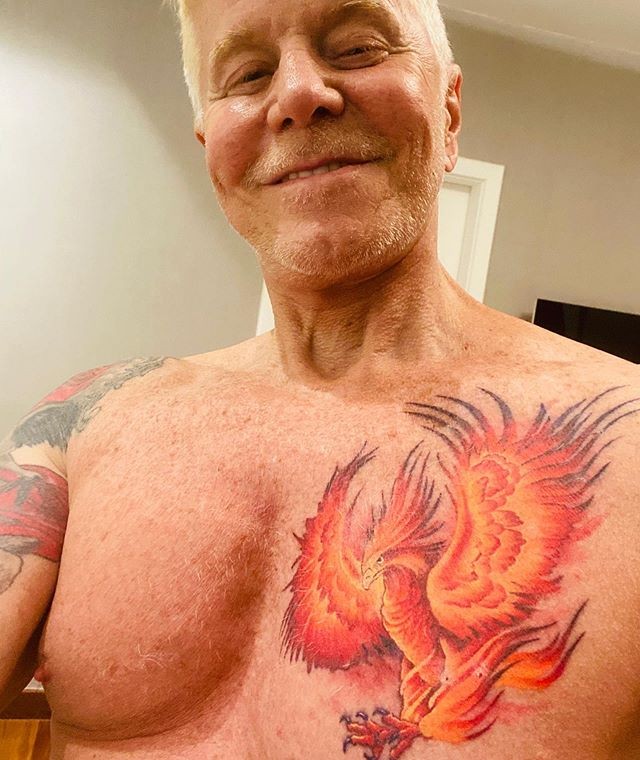 Miguel Falabella mostra nova tatuagem (Foto: Reprodução/Instagram)