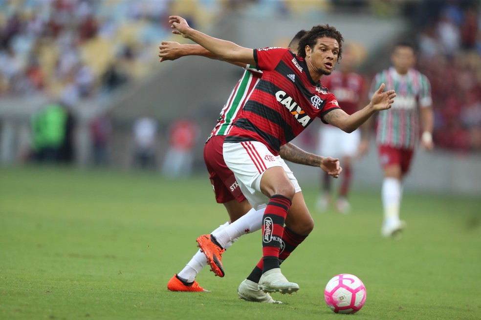 Willian Arão, do Flamengo, é alvo do São Paulo para 2019 — Foto: Gilvan de Souza / Flamengo