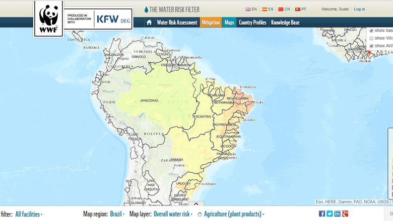 water-risk-wwf (Foto: Divulgação/WWF)