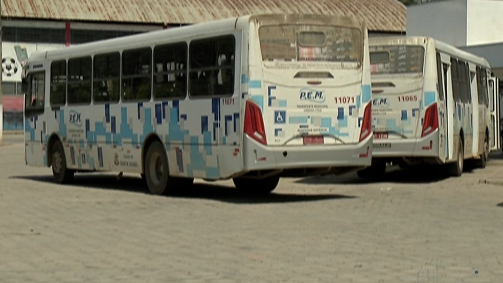 Empresa de transporte coletivo de Santa Isabel era alvo de reclamaÃ§Ãµes de passageiros.  â€” Foto: ReproduÃ§Ã£o/TV DiÃ¡rio