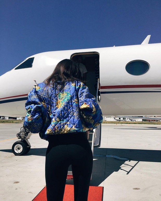 Os jatinhos de Kendall Jenner (Foto: Reprodução/Instagram)