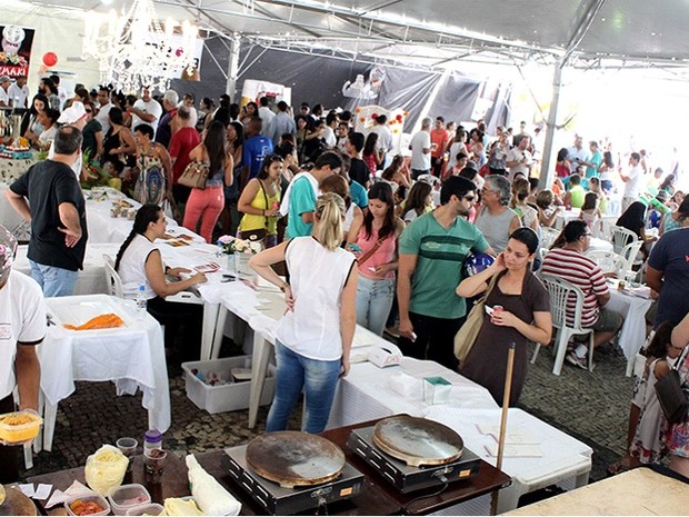 Pratos do Festival Gourmet são servidos por até R$ 10 para a população em Varginha, MG (Foto: WEspanha/Divulgação)