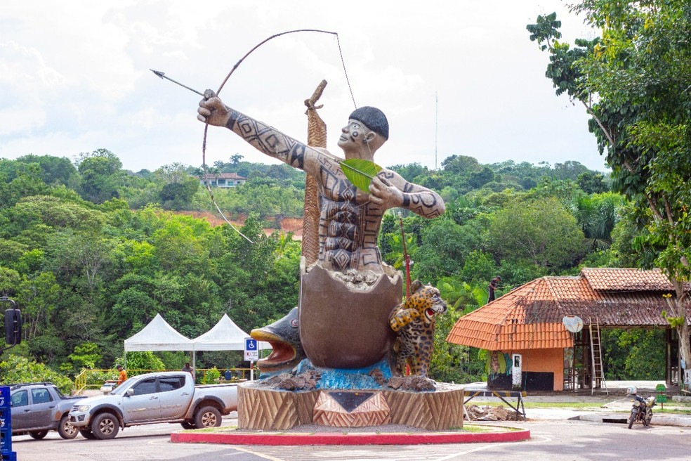 Cidade de Presidente Figueiredo, no Amazonas — Foto: Tamyres Cunha/Divulgação