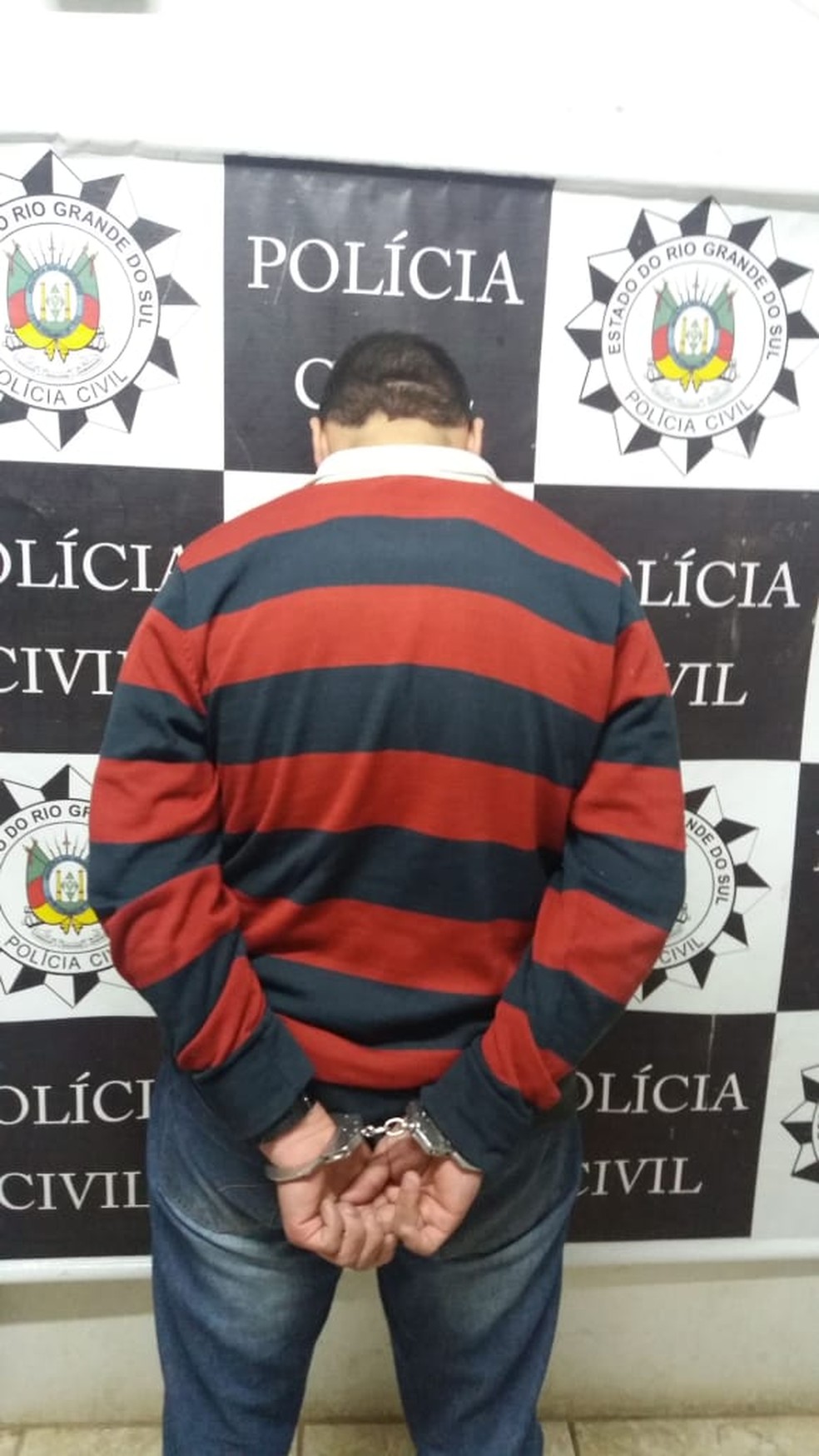 Jovem de 18 anos confessa ter estuprado crianÃ§a com paralisia cerebral em Santa Maria  â€” Foto: PolÃ­cia Civil/DivulgaÃ§Ã£o