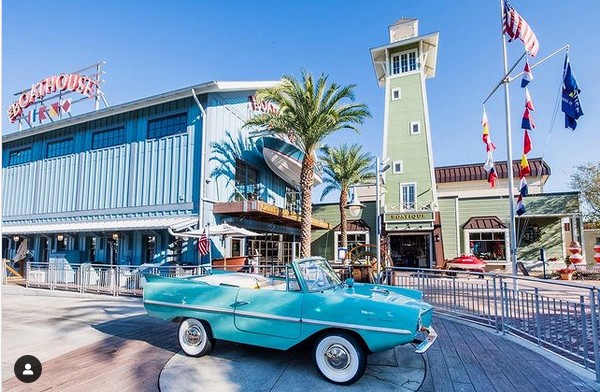 As instalações do espaço Disney Springs, na Flórida (Foto: Instagram)