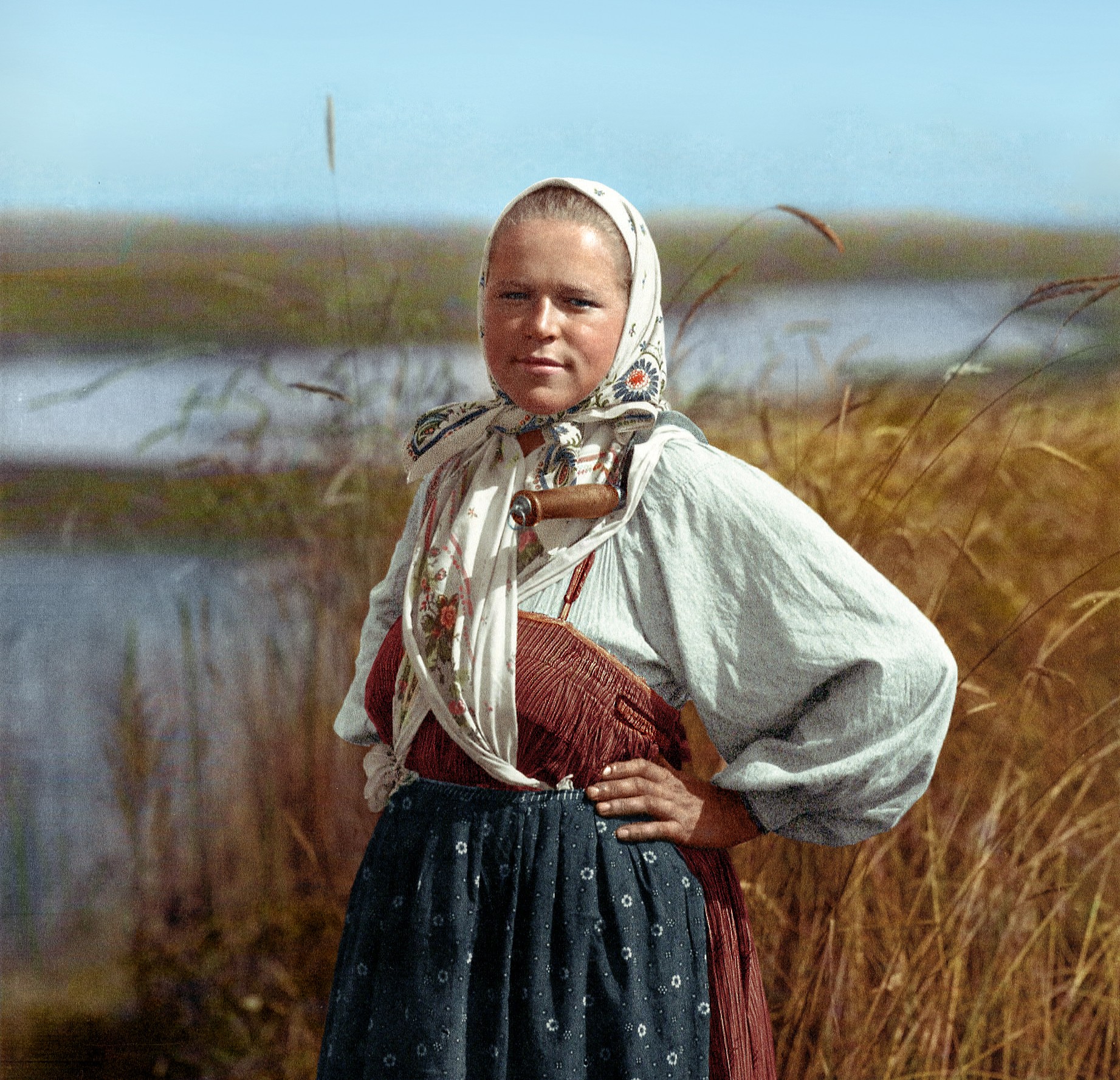 Trabalhadora do campo (Foto: Olga Shirnina)