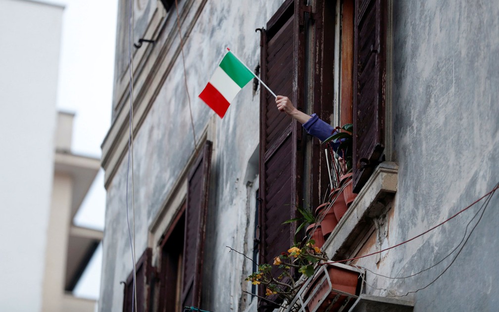 O coronavírus já matou mais pessoas na Itália do que em qualquer outro país — Foto: Reuters/Yara Nardi