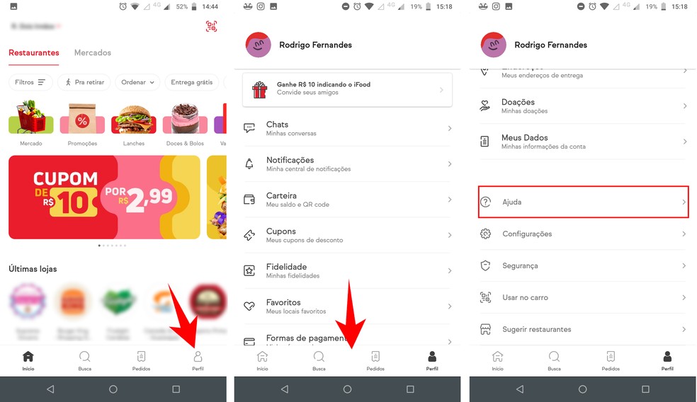 como entrar em contato com o ifood pelo chat do aplicativo entrega techtudo