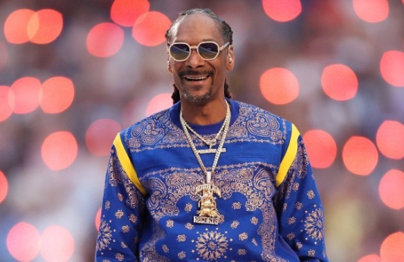 Snoop Dogg no Super Bowl (2022) (Foto: Reprodução/Instagram)