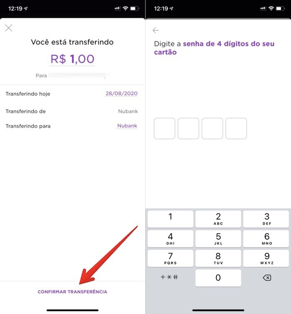 Pagar QR Code Nubank é um processo simples — Foto: Reprodução/Helito Beggiora