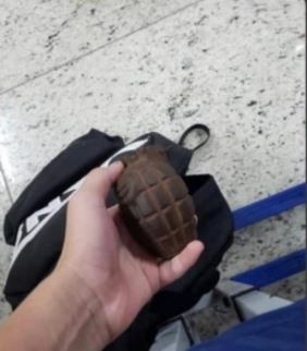 Estudante de 13 anos leva granada para colégio particular de BH, e esquadrão antibombas é acionado