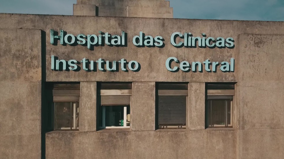 Hospital das Clínicas em SP — Foto: Reprodução/Globo