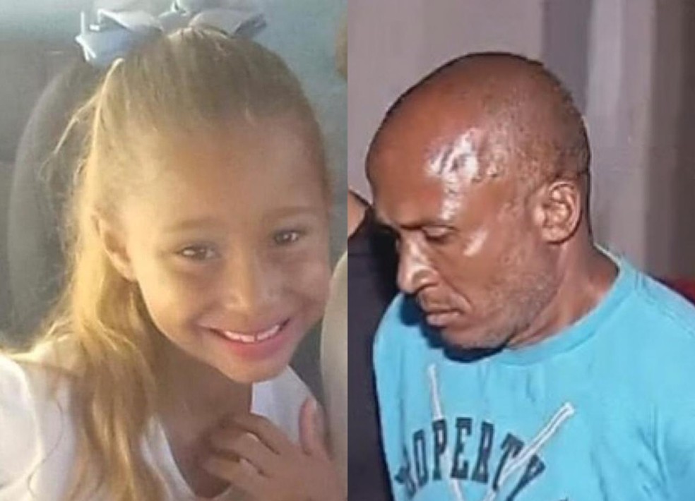 Emanuelle de 8 anos foi morta a facadas por vizinho, em Chavantes — Foto: Reprodução/Facebook/TV TEM