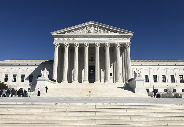 Prédio da Suprema Corte dos Estados Unidos (Foto: Marielam1, CC BY-SA 4.0 <https://creativecommons.org/licenses/by-sa/4.0>, via Wikimedia Commons)
