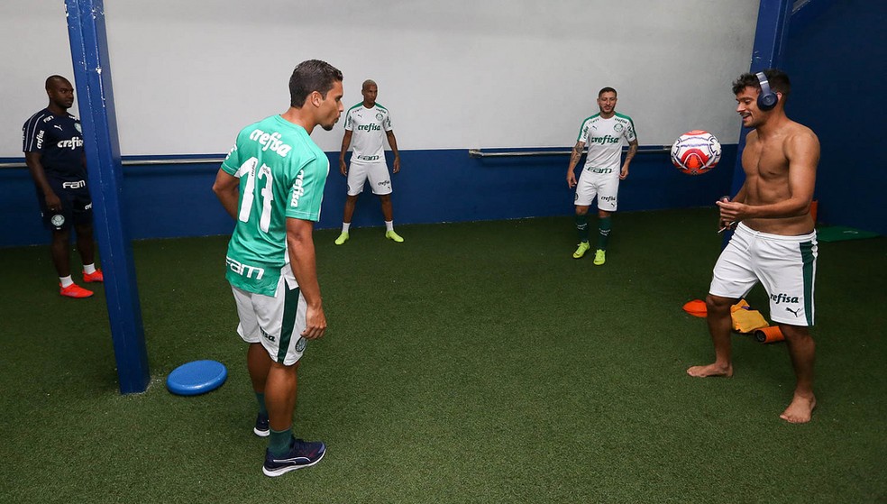 Jean é o único inscrito a não ter atuado pelo Palmeiras até a terceira rodada — Foto: Cesar Greco/Ag. Palmeiras