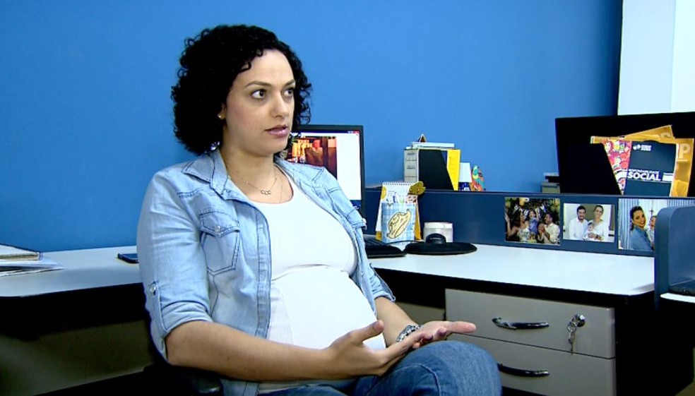 Thais Souza relata período de dificuldade durante a depressão pós-parto Ribeirão Preto, SP (Foto: Claudio Oliveira/EPTV)