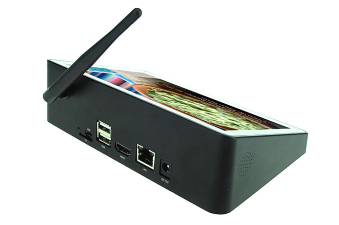 Sem bateria, Pipo X9 não pode ser carregado por todos os lados, como um tablet (Foto: Divulgação/Pipo)