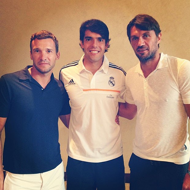 kaka maldini twitter (Foto: Reprodução) kaka maldini twitter (Foto: Reprodução)