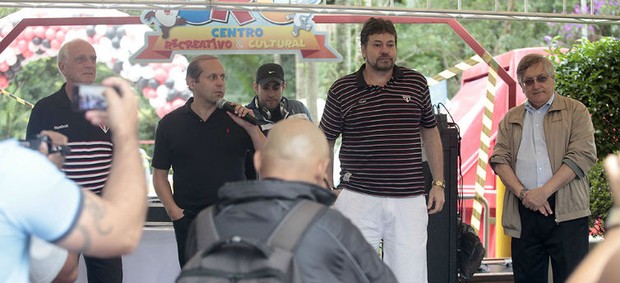 Após ser destruída pela chuva, sede social é reinagurada pelo São Paulo