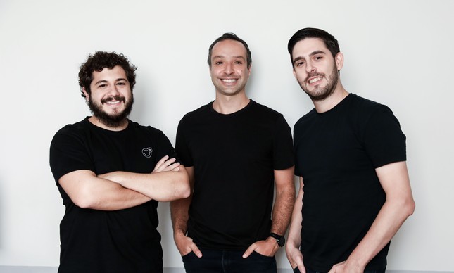 Franco Lamping, Mauro Levi D’Ancona e Alex Körner, fundadores da 180° Seguros
