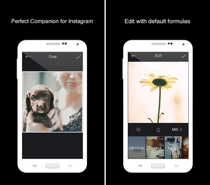 MIX é um aplicativo com várias ferramentas para editar fotos (Foto: Divulgação/MIX)